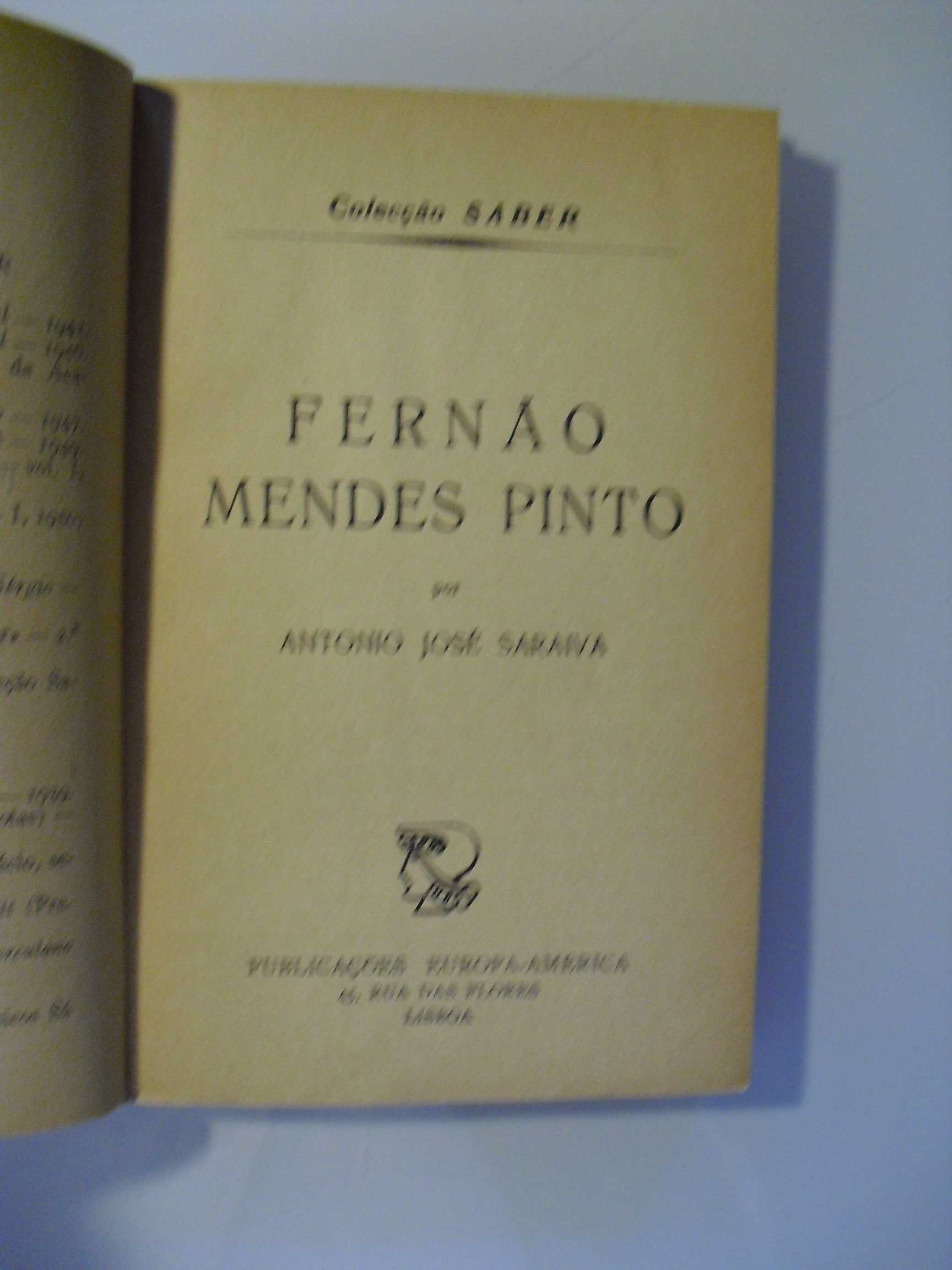 Saraiva (António José);Fernão Mendes Pinto