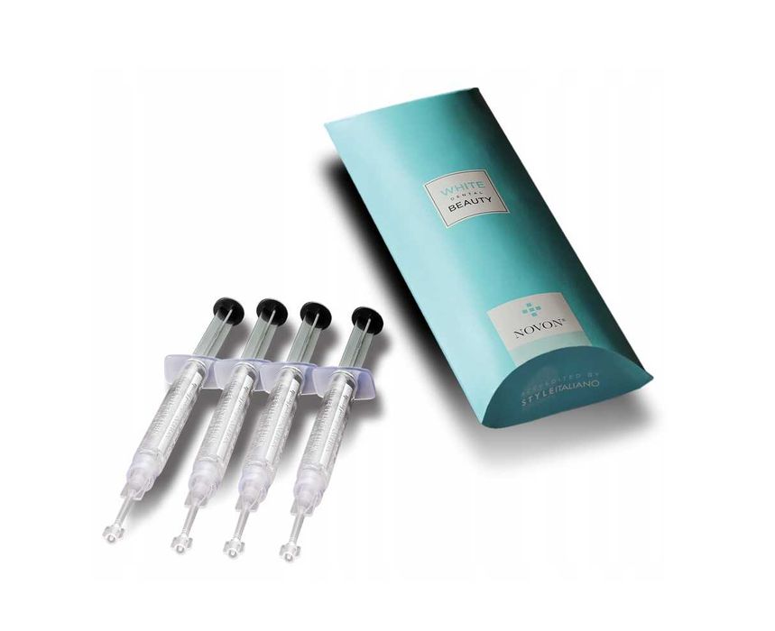 Żel do wybielania zębów WHITE DENTAL BEAUTY 6% x4