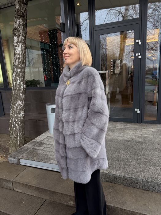 Норковая шуба идеальная 46-48 размер