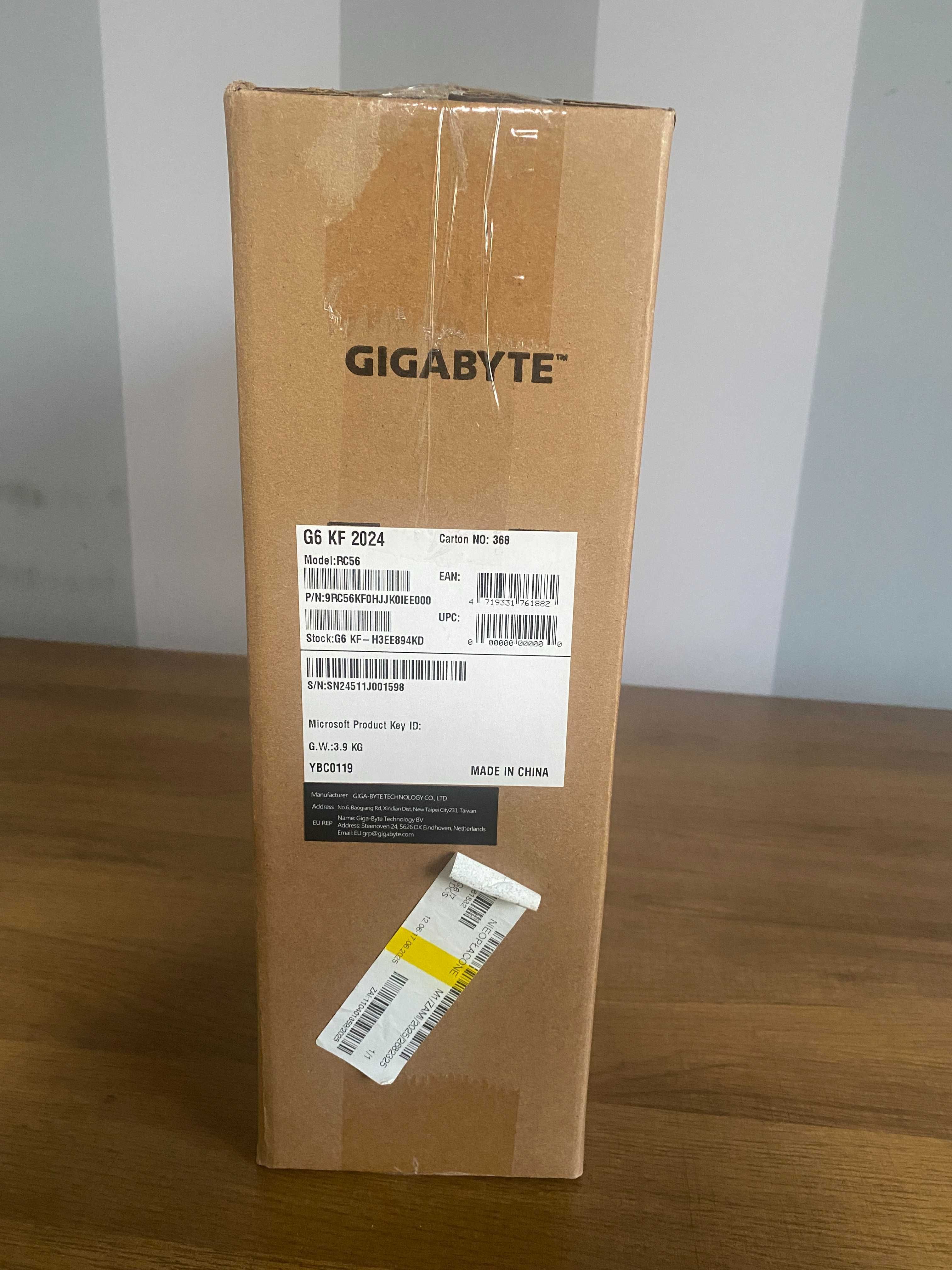 Laptop gamingowy Gigabyte G6 Intel Core i7 13th+ Rtx 4060