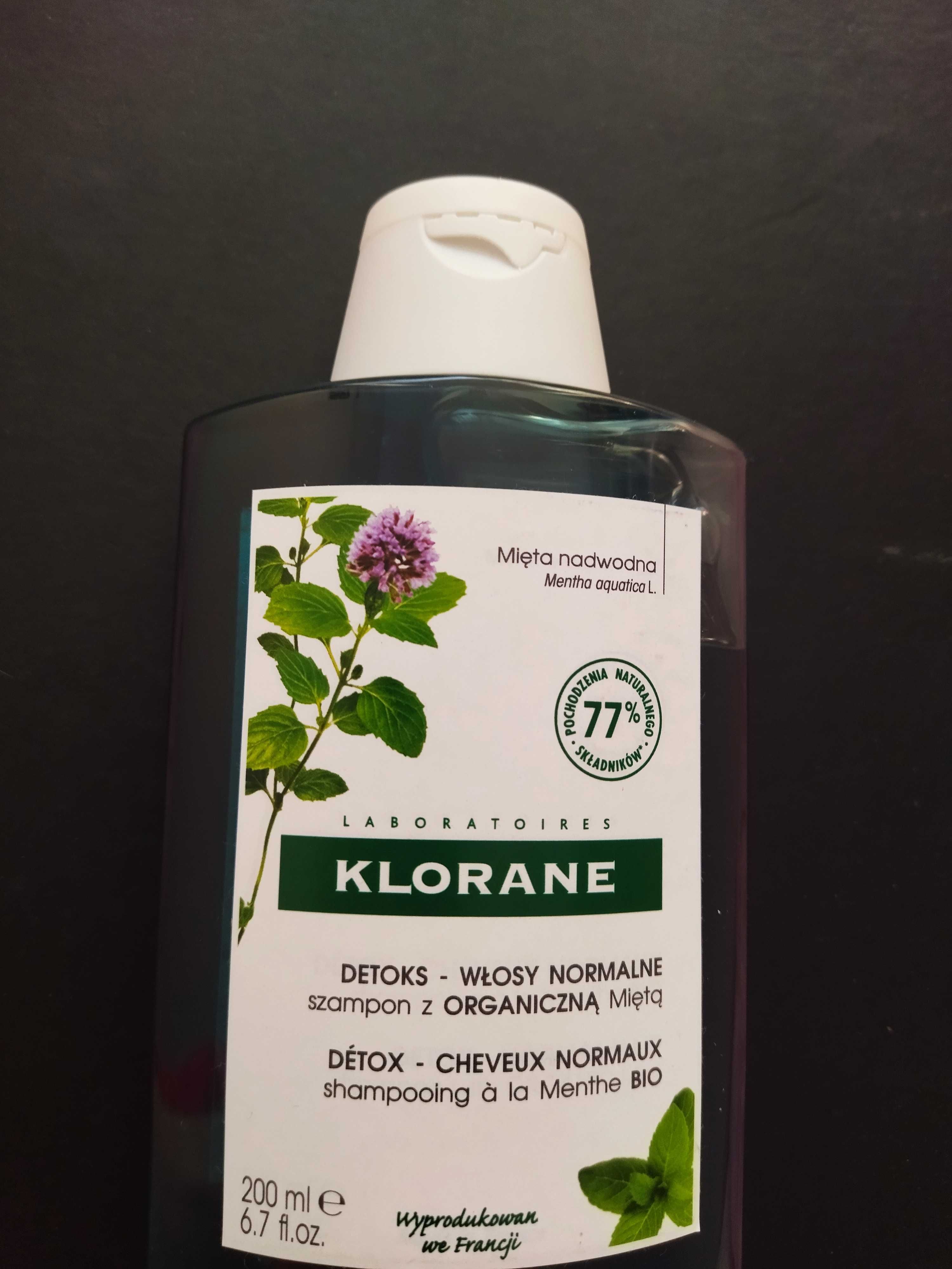 Klorane Organiczna Mięta - szampon do włosów 200ml