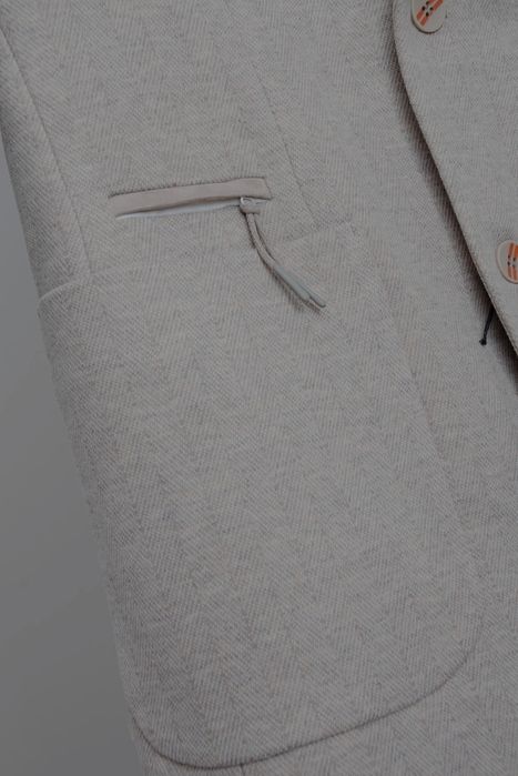 Zegna marynarka męska z wełny – wersja casual/business