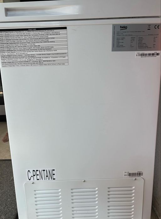 Beco CF100WN zamrażarka