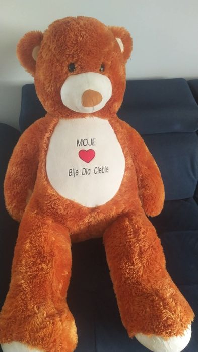 Miś duży 100 cm  w bardzo dobrym stanie