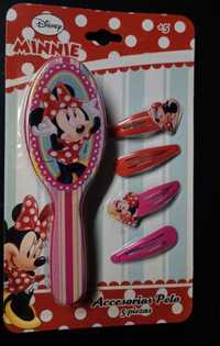 Conjunto escova cabelo Minnie