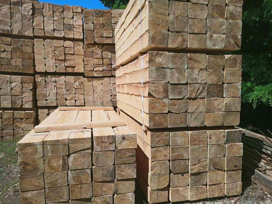 Шпалы, шпальный брус, мостовой брус, полушпалки 1-2 тип, сосна.