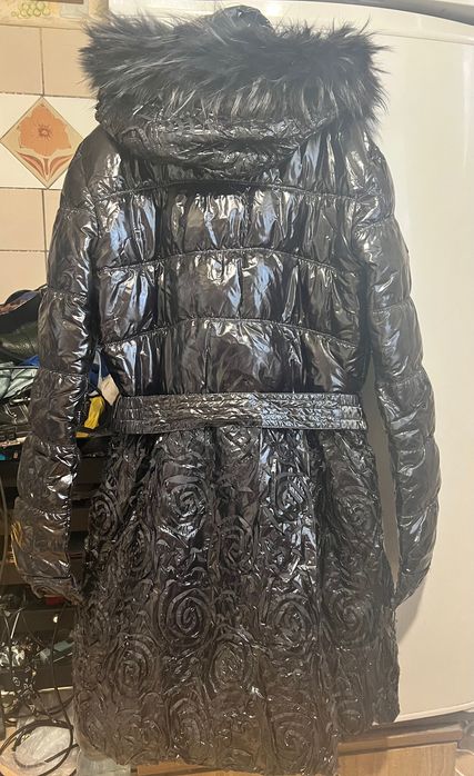 Пуховое пальто ZARA р L