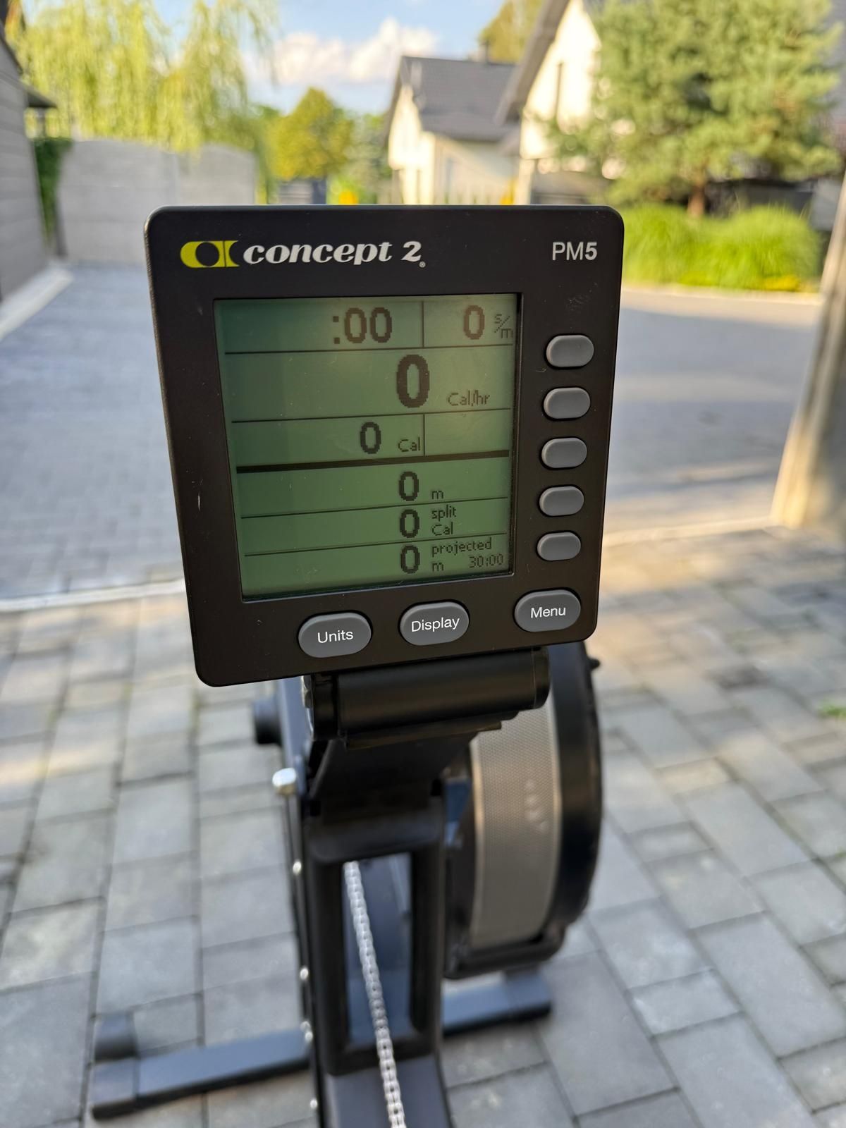 Ergometr wioślarski concept 2 PM5