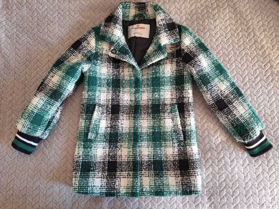 Vingino r.128 śliczny płaszczyk / kurtka jesień/zima jak nowy