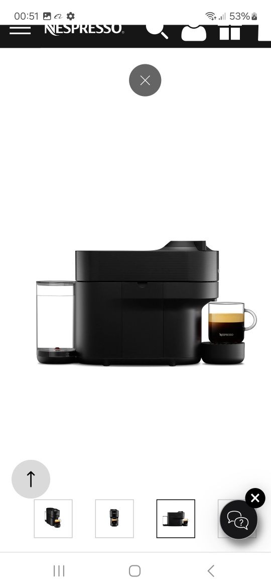 Máquina nespresso vertuo pop