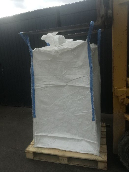 Worki Big Bag Uzywane 93/93/162cm z Fartuchem Czyste do zbóż pasz !