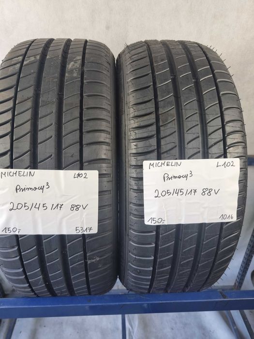 Michelin Primacy 3 205/45/17 88V 2017 rok
