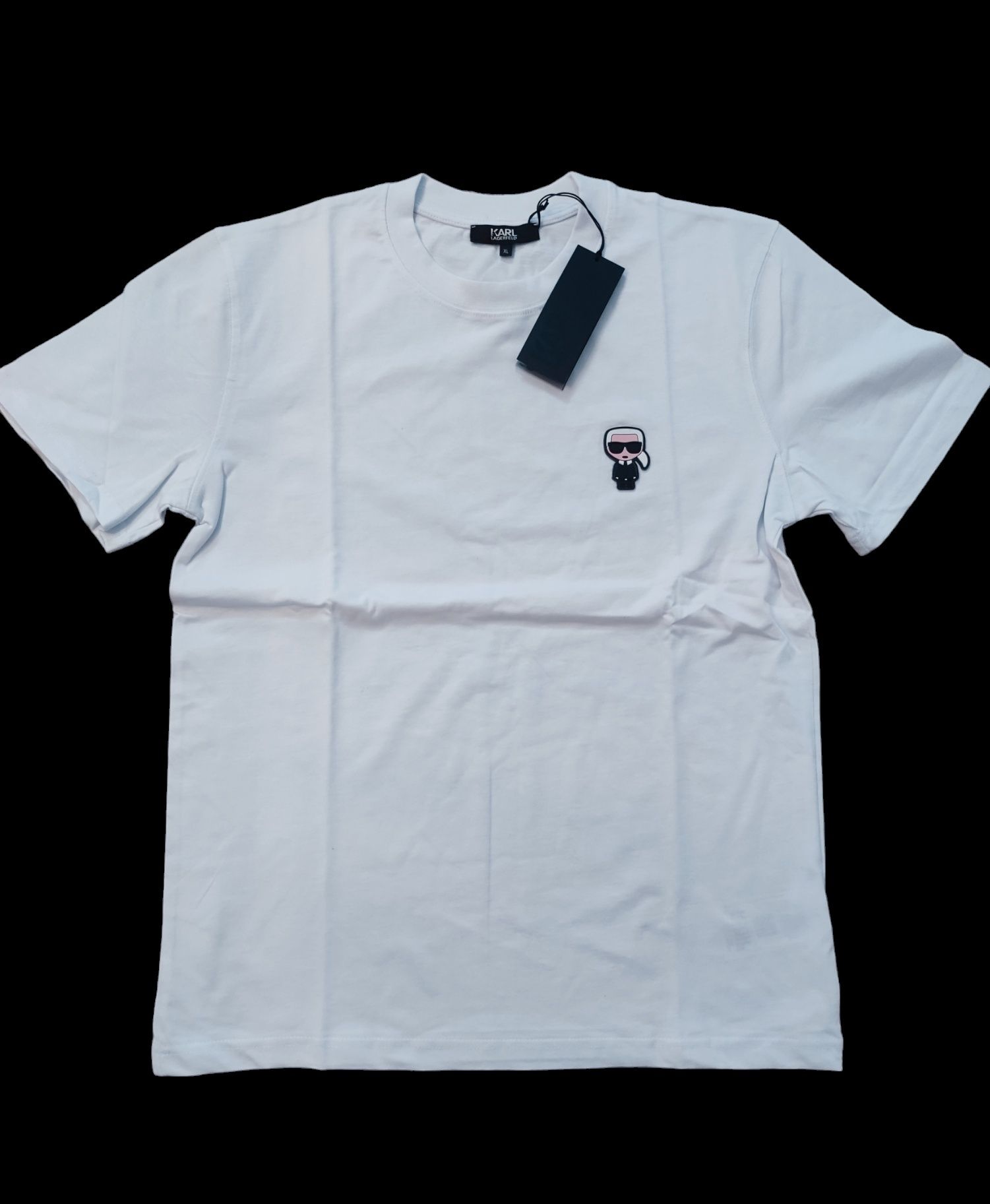 KARL LAGERFELD świetny męski T-shirt rozmiar XL