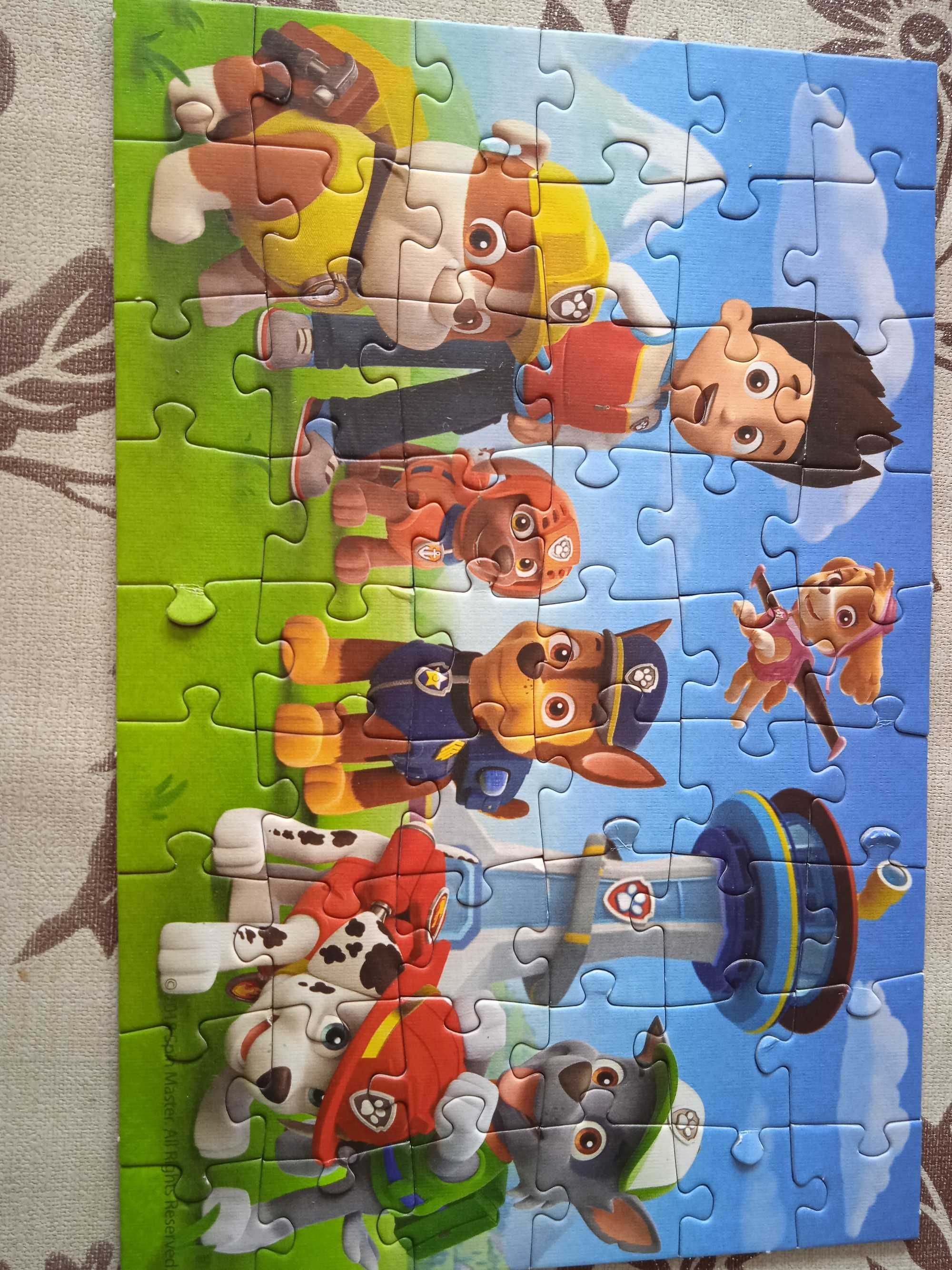 Puzzle mini psi patrol