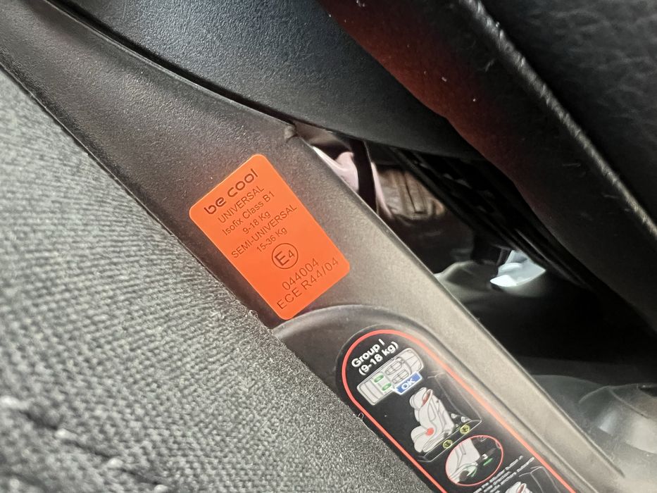 Cadeira carro Thunder isofix Be Cool