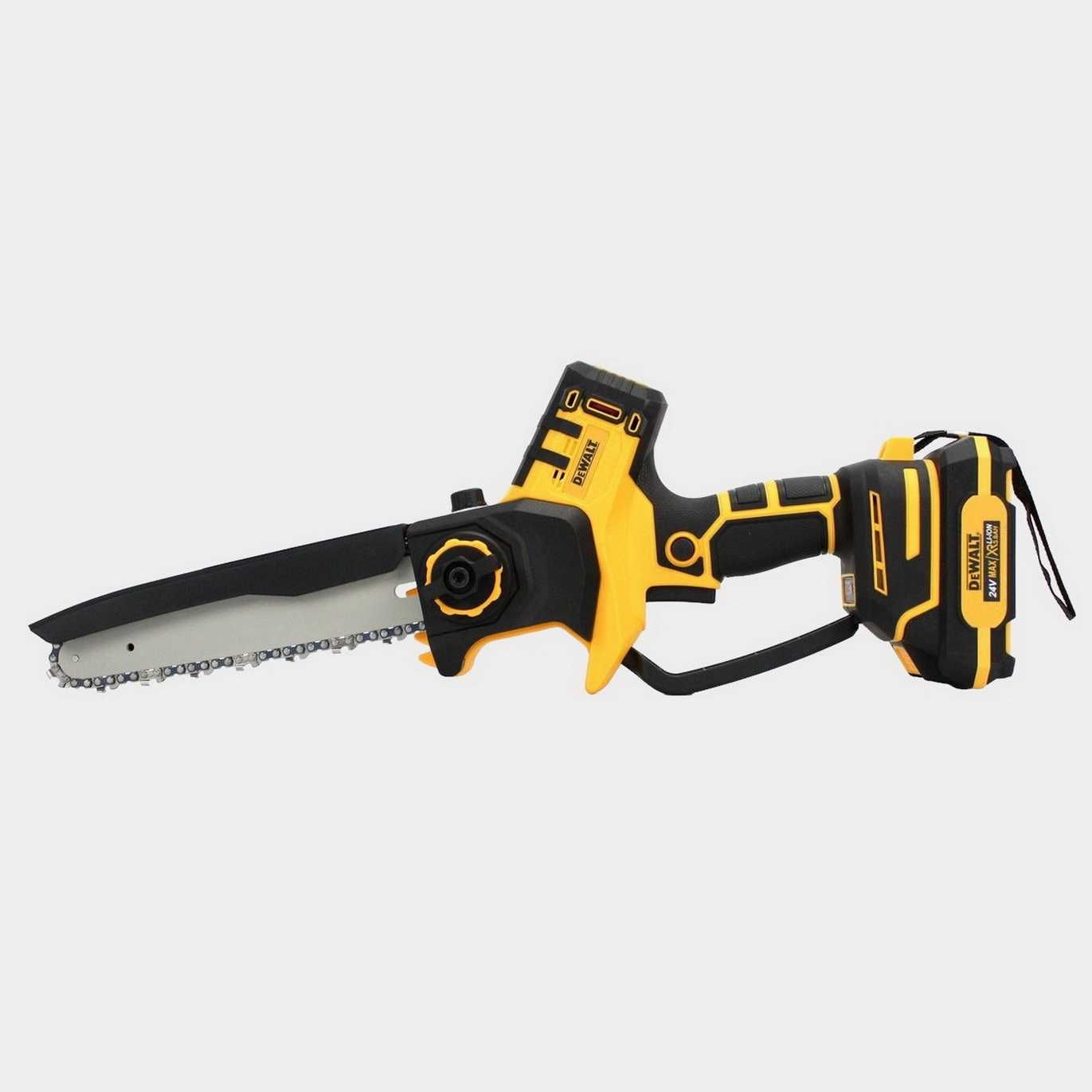 Веткоріз ланцюгова пила акумуляторна DeWalt DCM190HN 24V 5Аh змащення