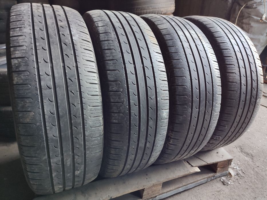 225.55.19 GoodYear 4шт лето БУ склад шины резина из Европы всесезон 55