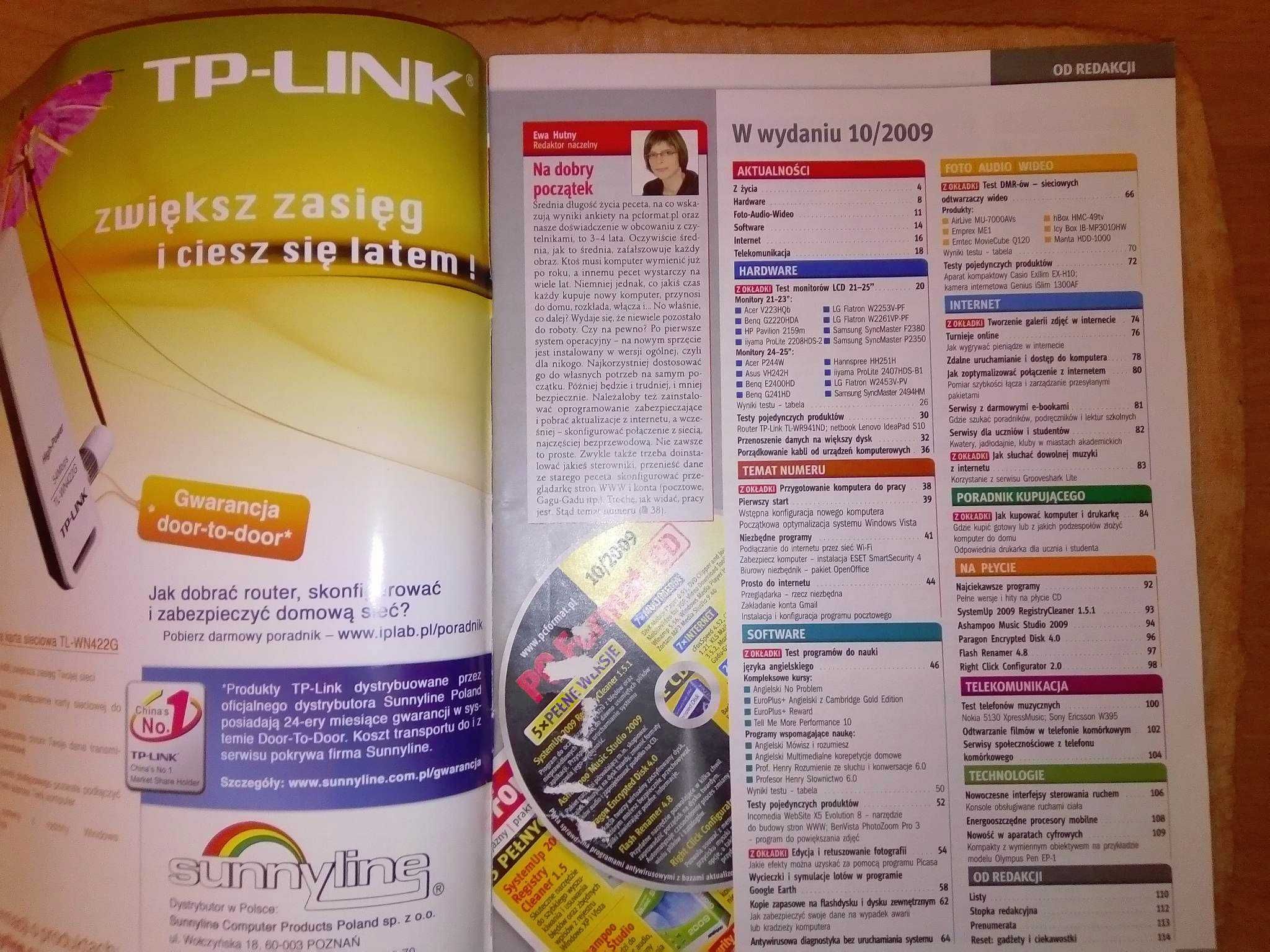 PC Format 10 2009 październik (110) Gazeta + płyta CD Czasopismo