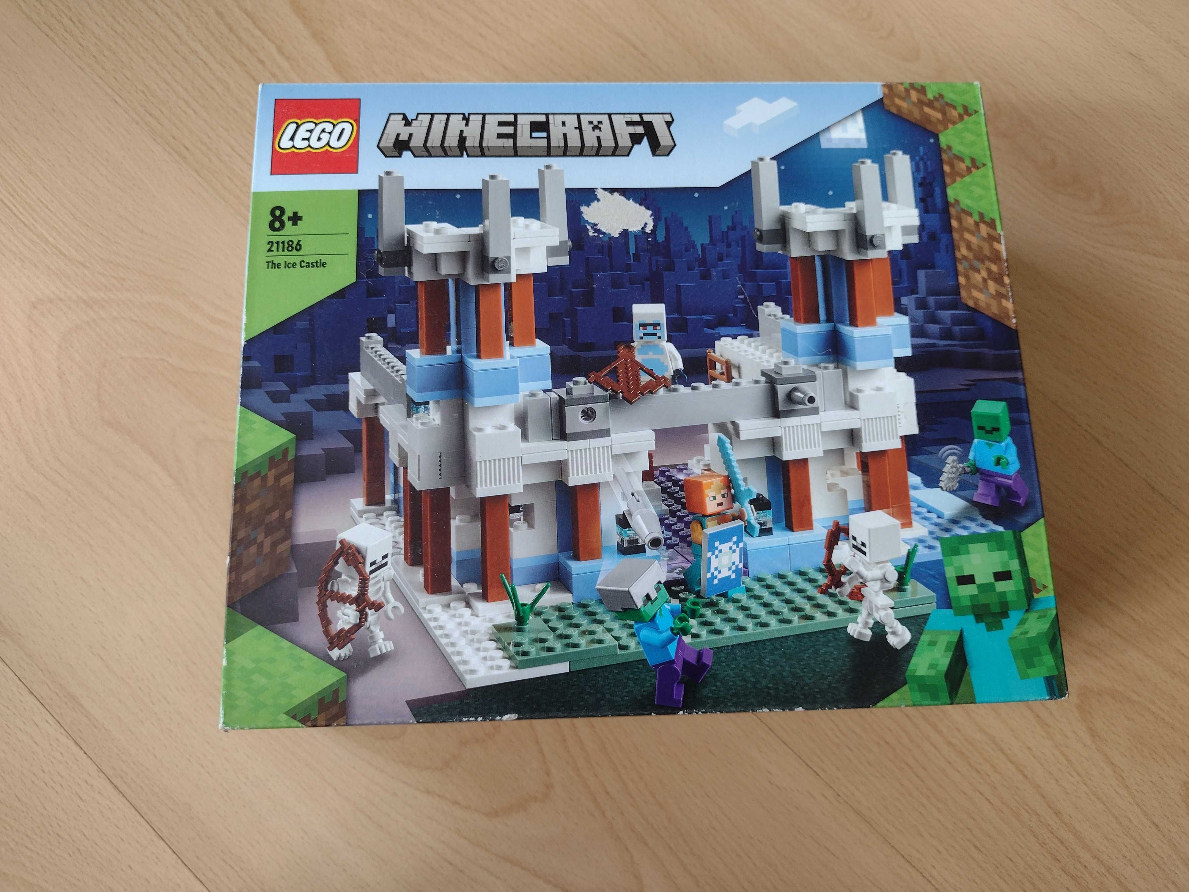 LEGO 21186 Minecraft Lodowy Zamek nowe oryginalnie zapakowane