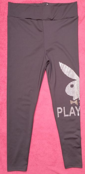 Leginsy czarne lycra cyrkonie opalizujące