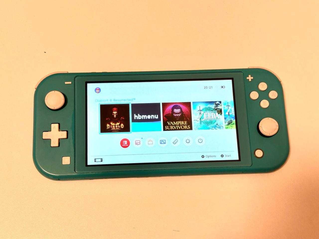 Nintendo Switch NS Lite CFW + atmosphere (zmodyfikowana picofly)