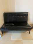 Sofa preto usado