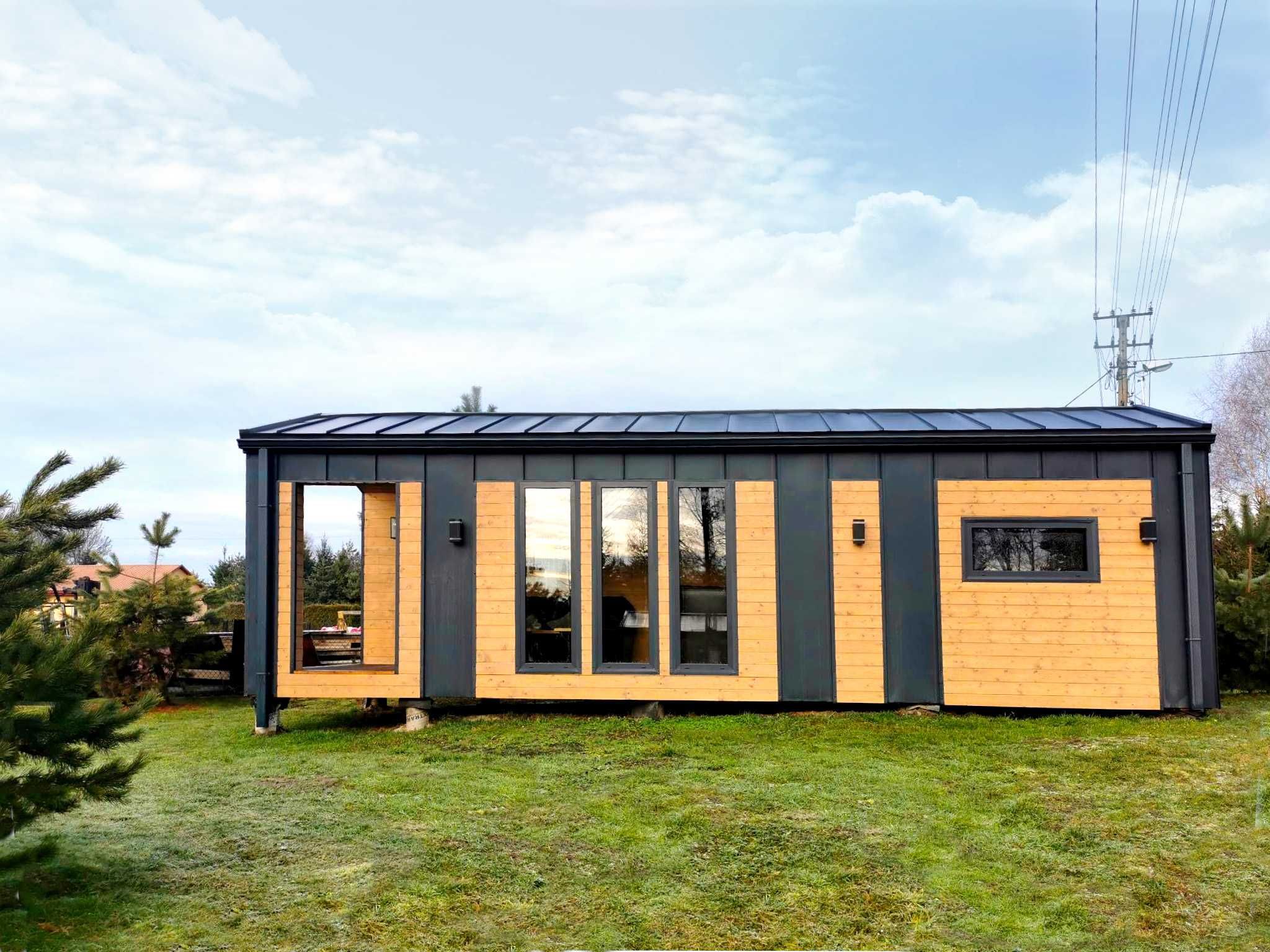 Domek Modułowy 35m² - Mobilny, Drewniany, Całoroczny, Na Zgłoszenie