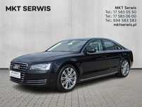 Audi A8 Salon Polska Pełna Historia Serwisowa, Bezwypadkowy, zwolnienie z PCC3