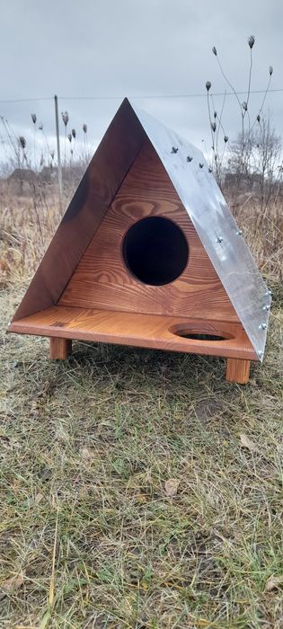 Будка для кота, малої породи собак. Sapwood Ukraine