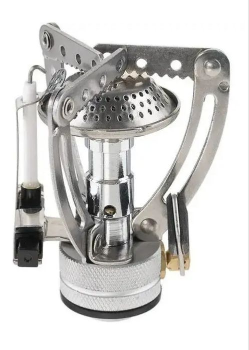 Складний компактний військовий  туристичний газовий пальник Mil-Tec -