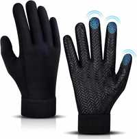 Rękawiczki sportowe OKIDSO L czarny dotykowy ekran