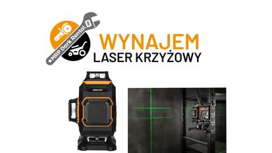 WYNAJEM - laser krzyżowy/poziomica laserowa