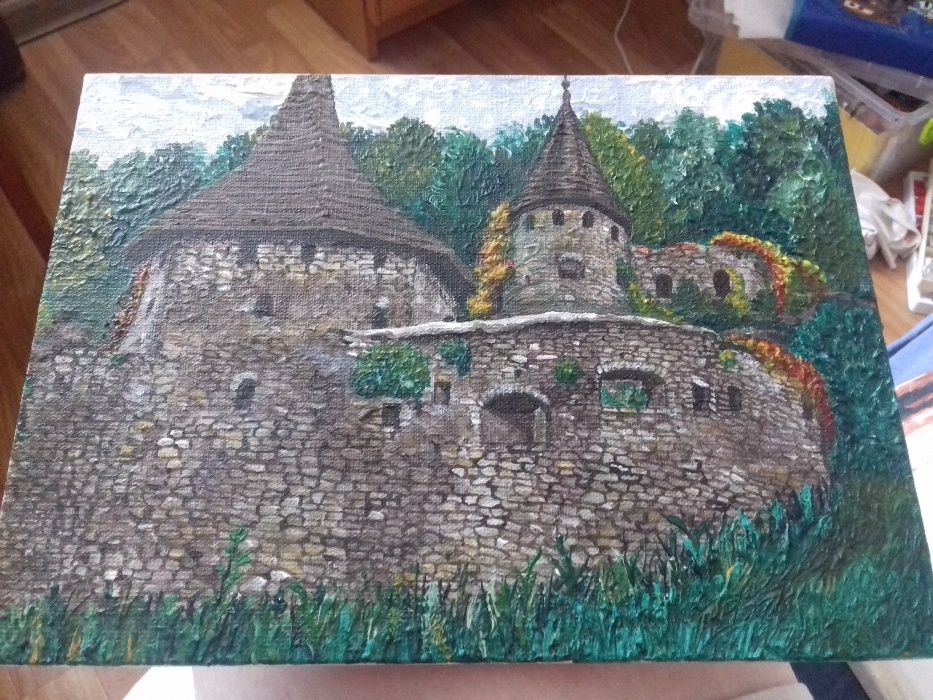 Картина 20×15, акрил, КОШТИ ПЕРЕРАХУЮ ЗСУ