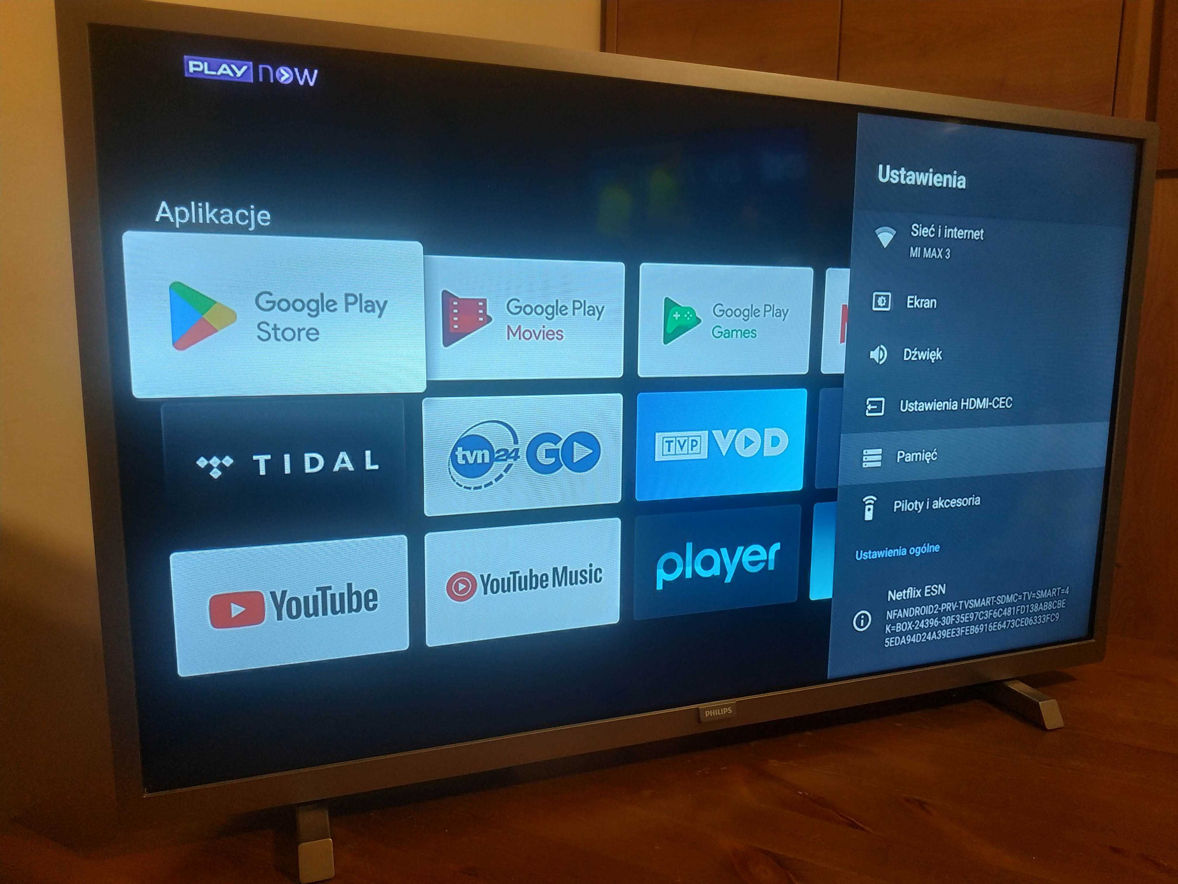 Smart TV Box android Tv  wifi LAN USB Bluetooth Netflix YouTube 4k