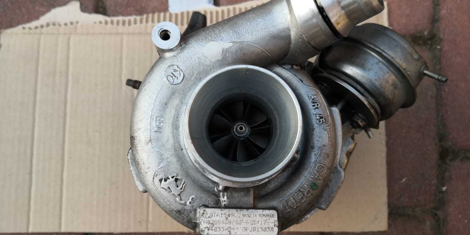 Turbina GARRETT (uszkodzona) z Nissan Qashqai 2.0 dci