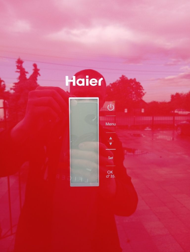 Холодильник Haier No-Frost красный INVERTER A+++ из Германии