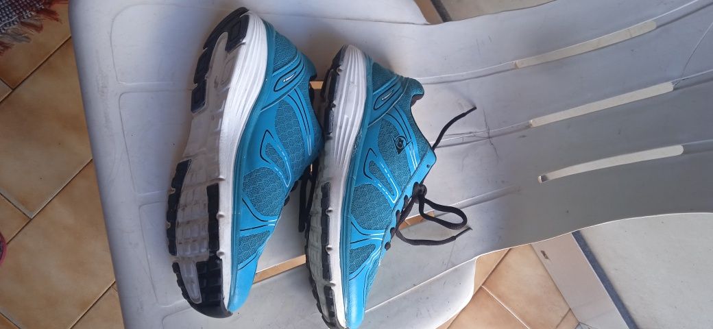 Desporto senhora azul