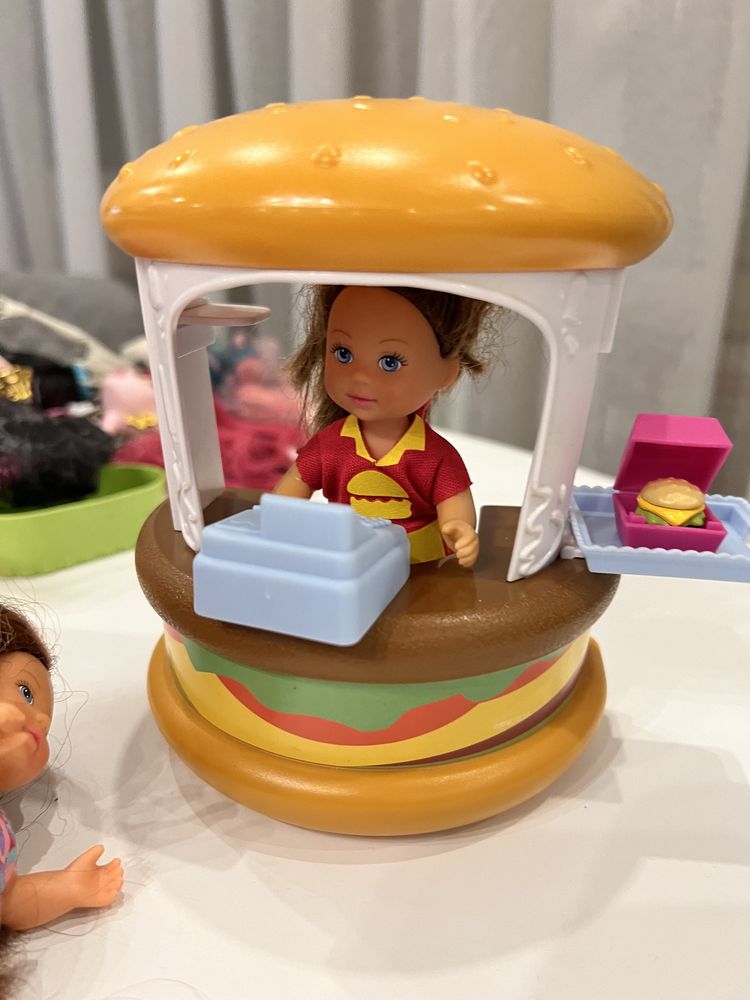 Evi love 5 szt. Burgerownia rower rolki