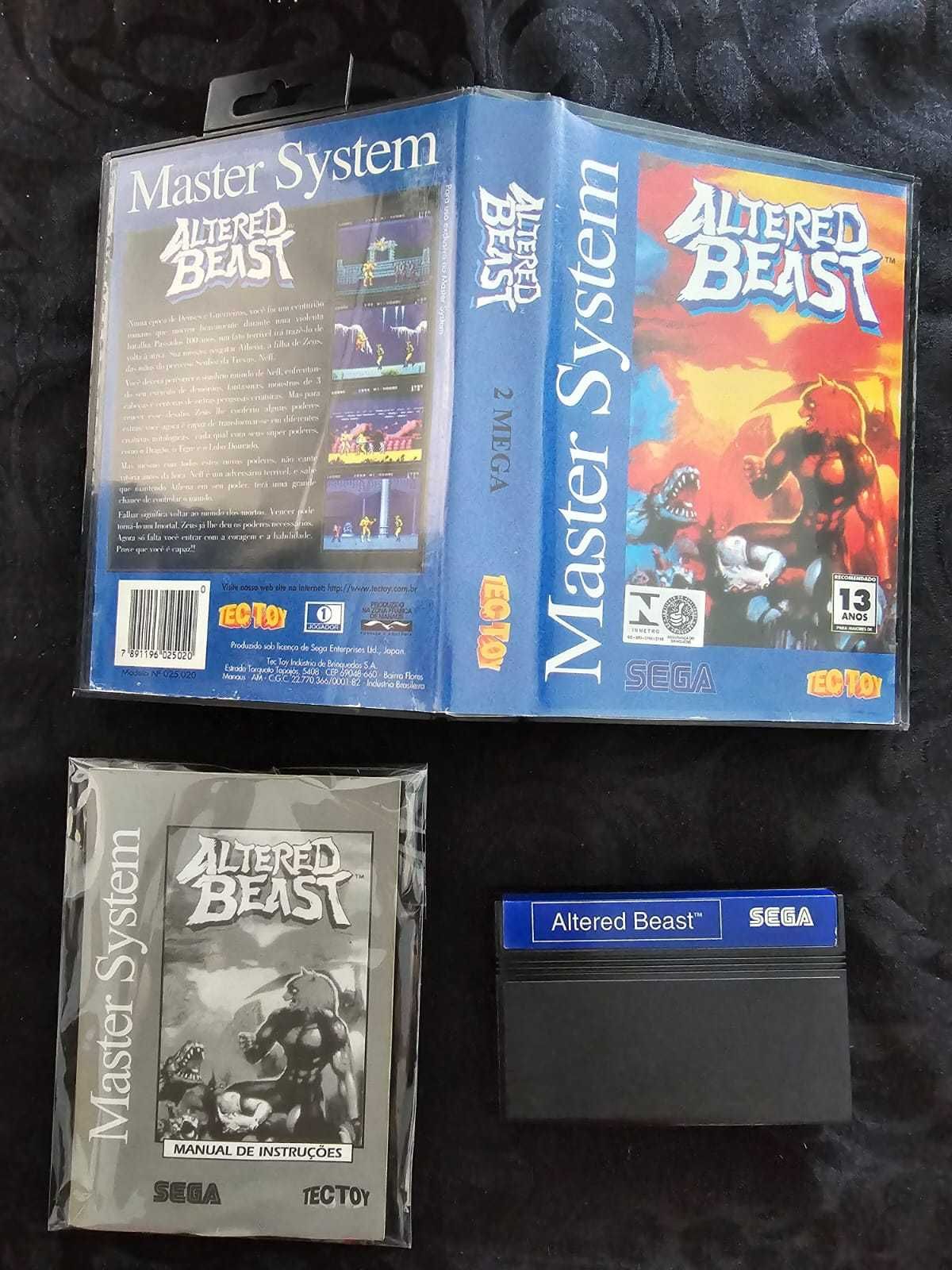 Jogos Master System Tectoy