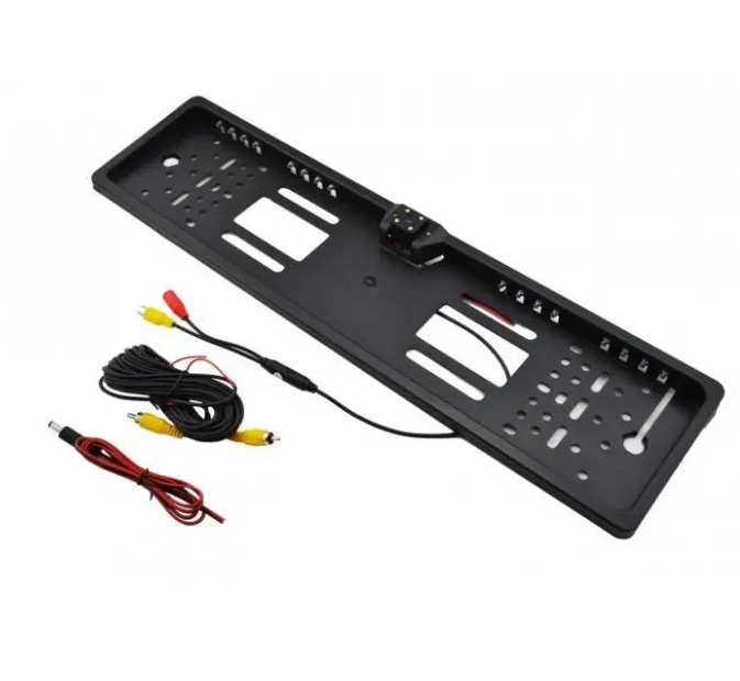 Номерная рамка + камера заднего вида