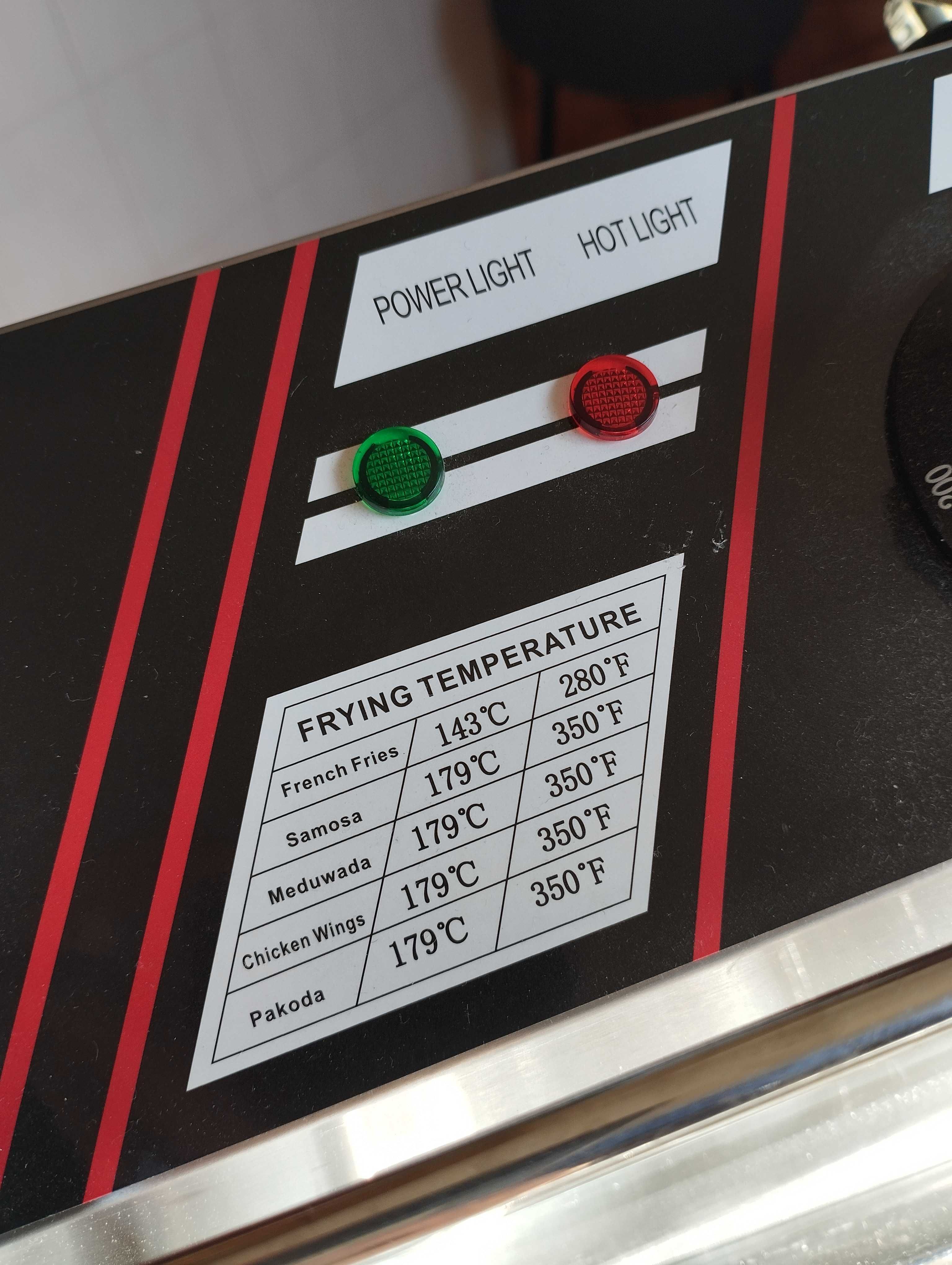 NOVA! Fritadeira Elétrica 1 Cuba Em Aço 6 Litros 220V 2500W