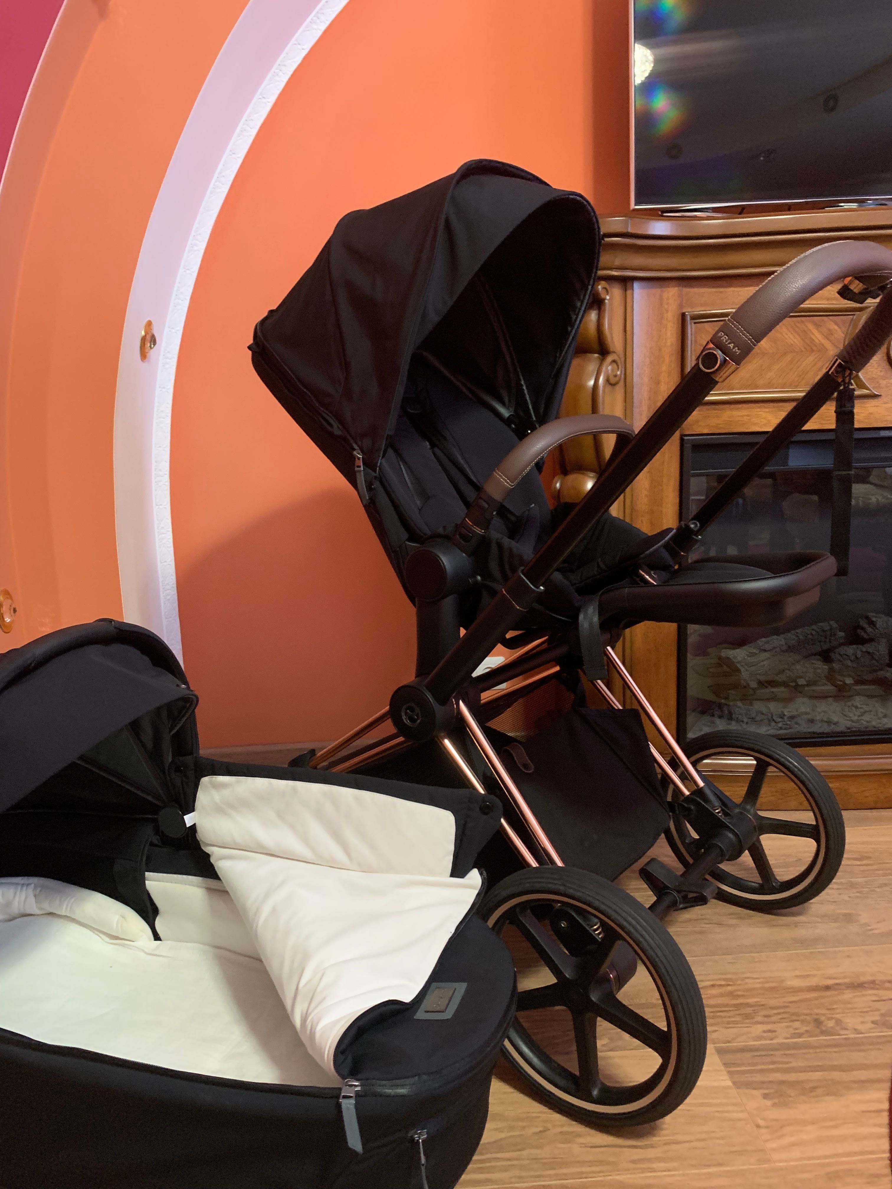 Продаю коляску Cybex Priam rose gold