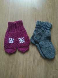 Детский комплект рукавички,носочки