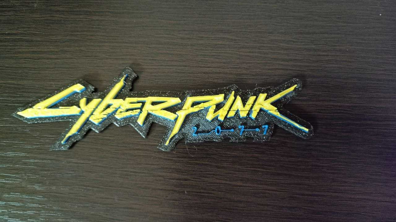 Tabliczka z Logo CYBERPUNK 2077