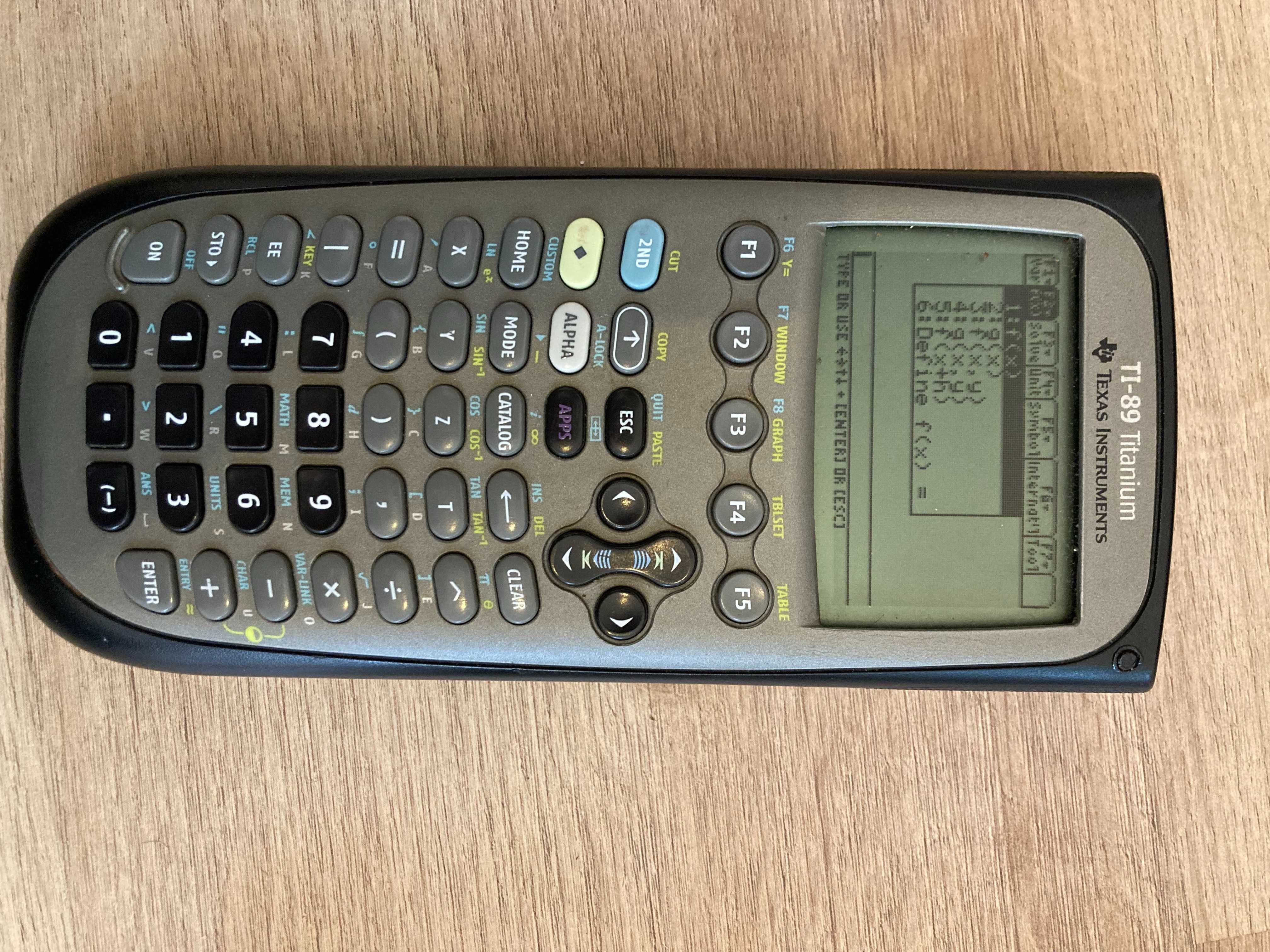 Calculadora gráfica TEXAS TI-89 TITANIUM