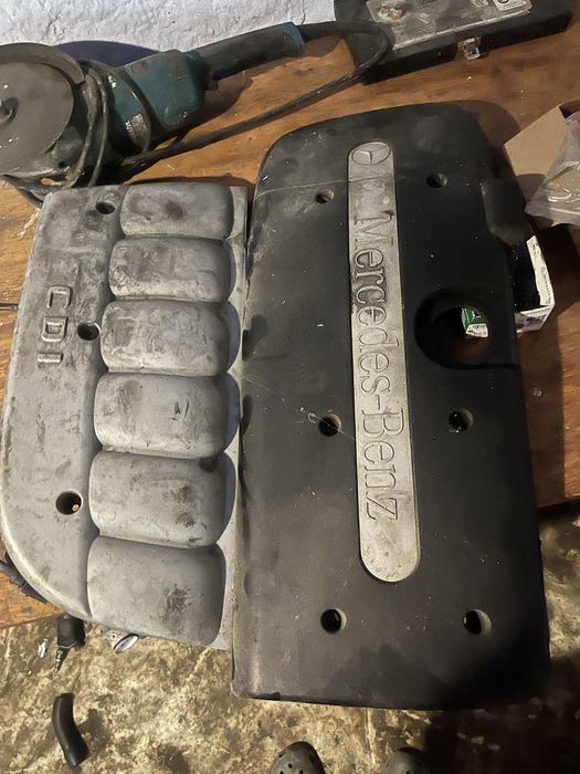 Крышка двигателя w210 3.2cdi