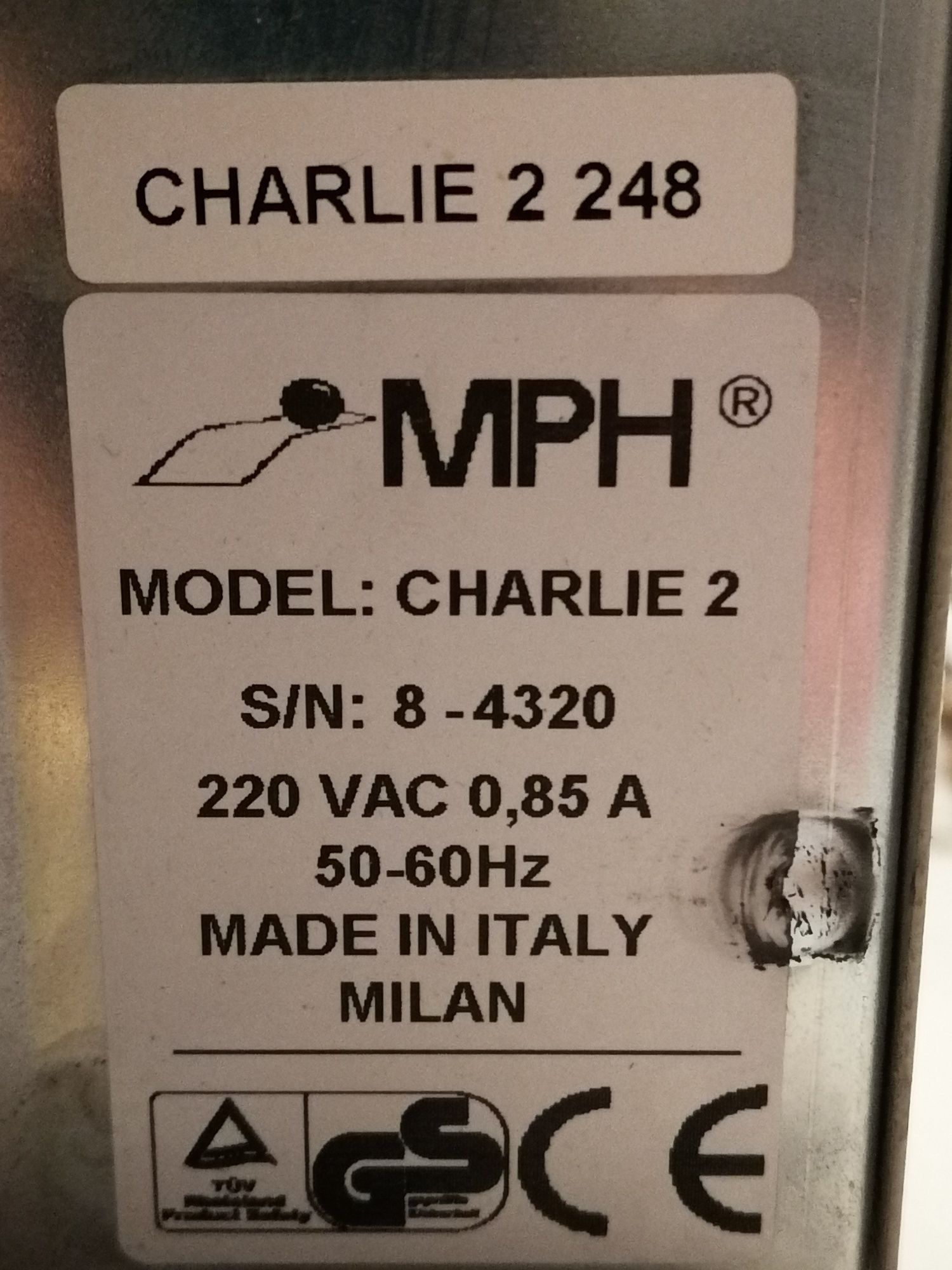 Impressora MPH Charlie 2 - Thermal Barcode Label Printer