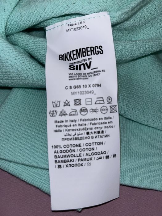 Wyprzedaż swetr męski Bikkembergs.