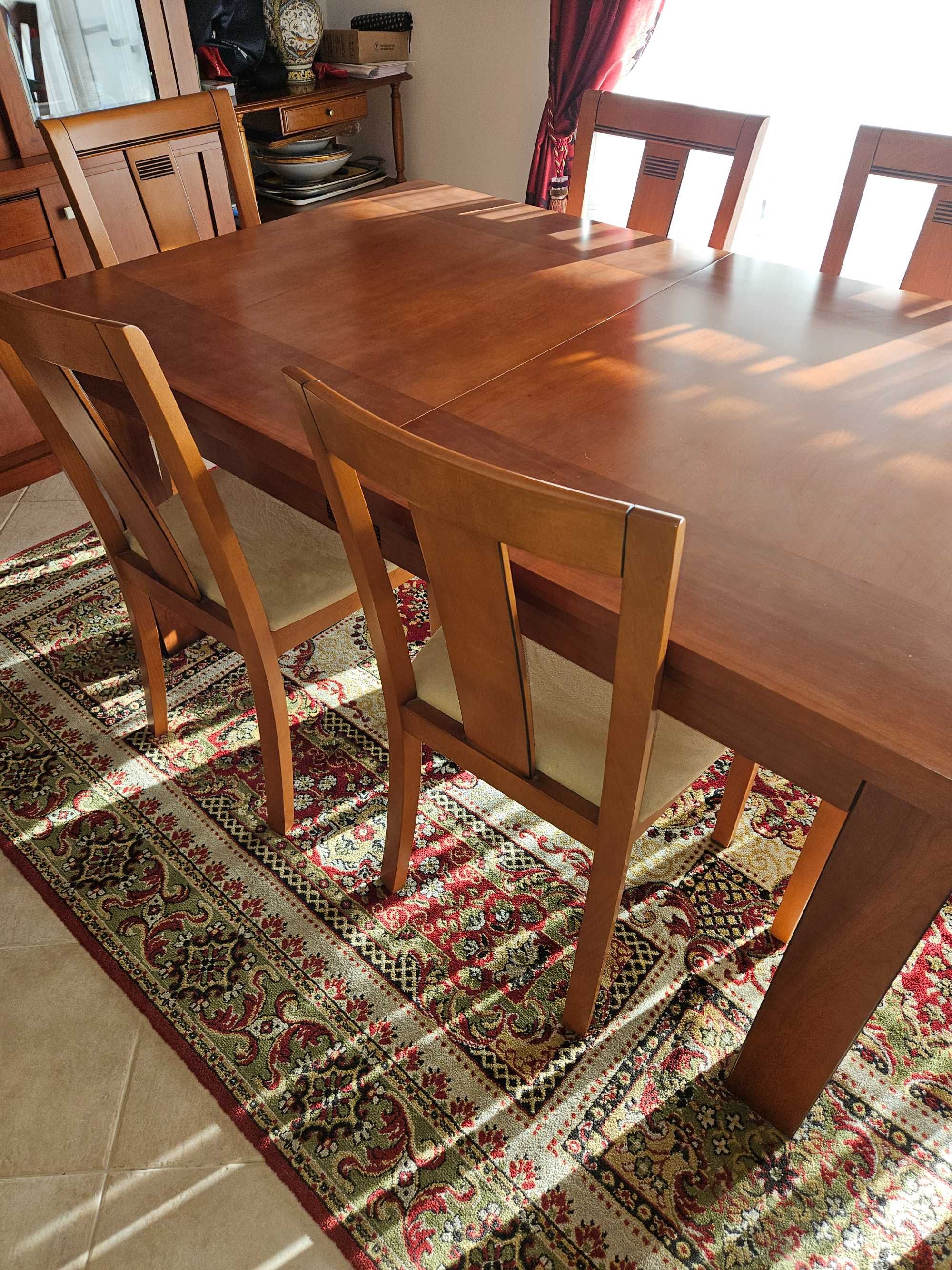 Mesa sala jantar extensível