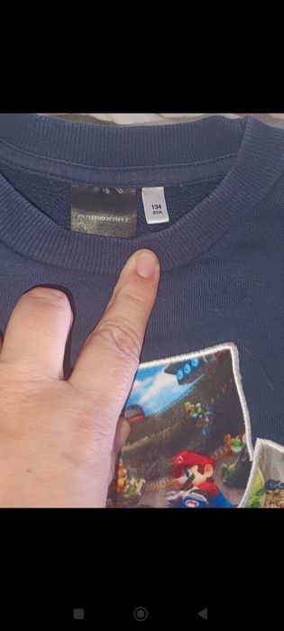 Sweat 9 anos  super mario